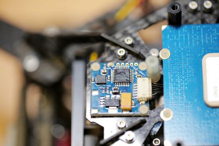 Close up of Robotics tech