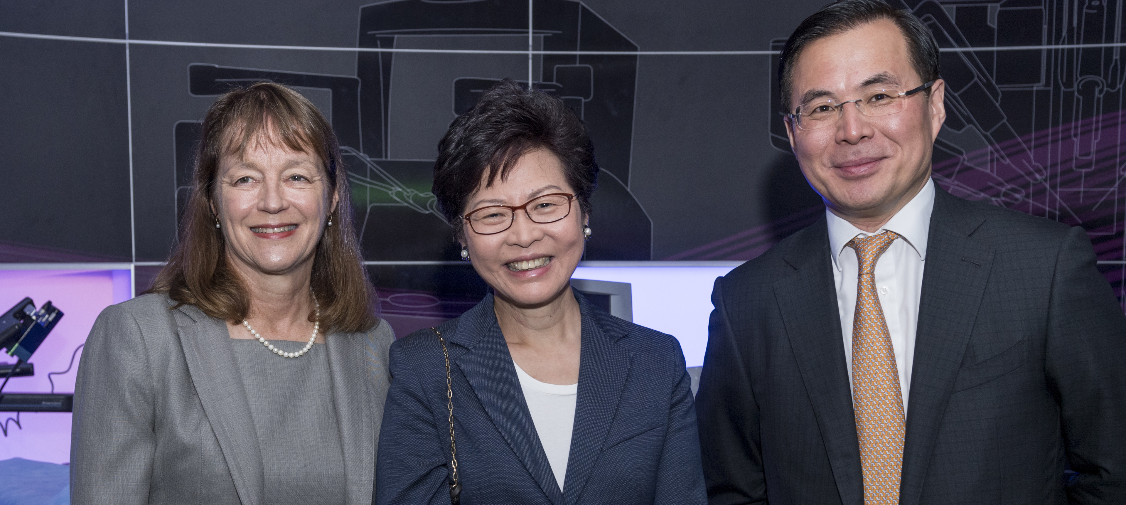 Imperial's President Alice Gast and Hong Kong's Chief Executive Carrie Lam